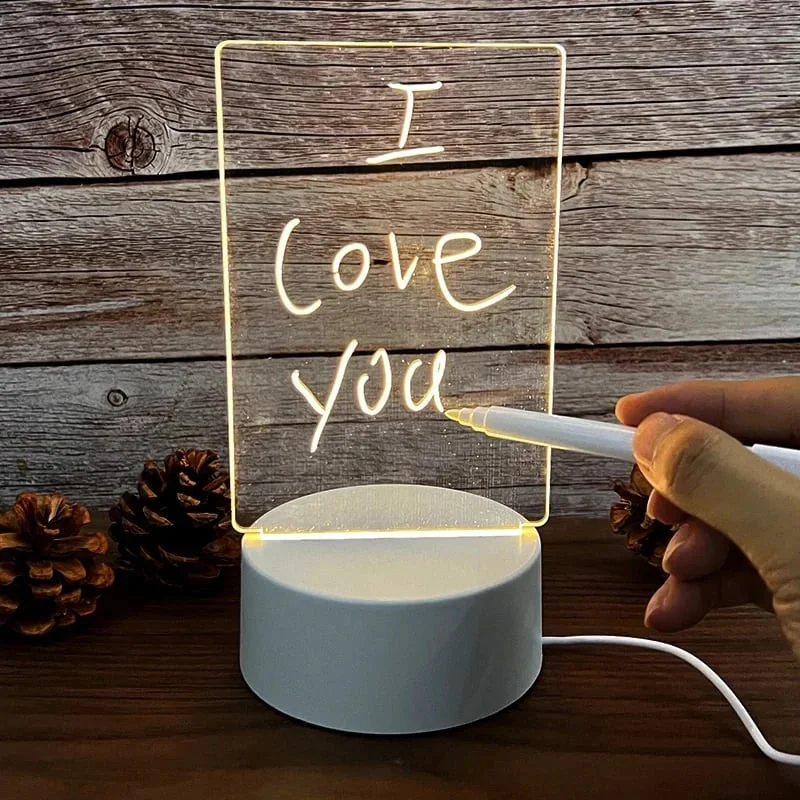 LAST DAY 49% OFF🔥NOTE BOARD CREATIVE LED NIGHT LIGHT