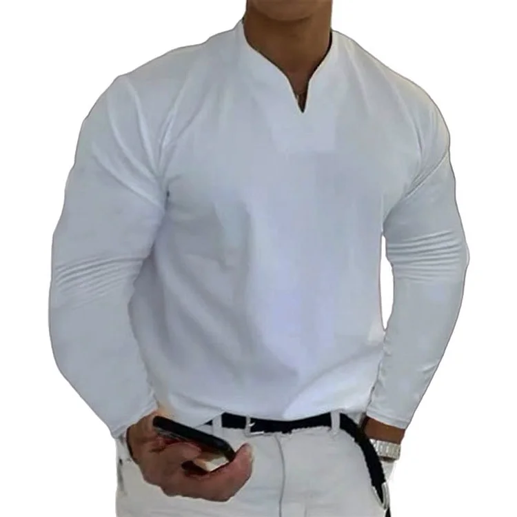 Gentlemans Business Long-Sleeve Fitness T-Shirt