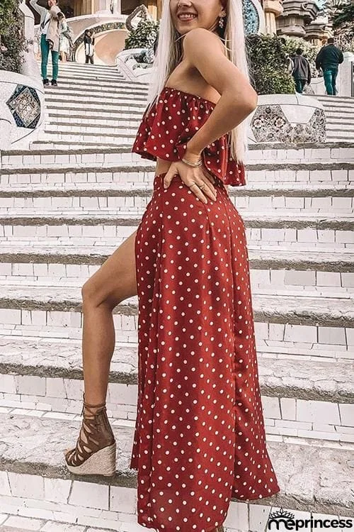 Polka Dots Skirts Set