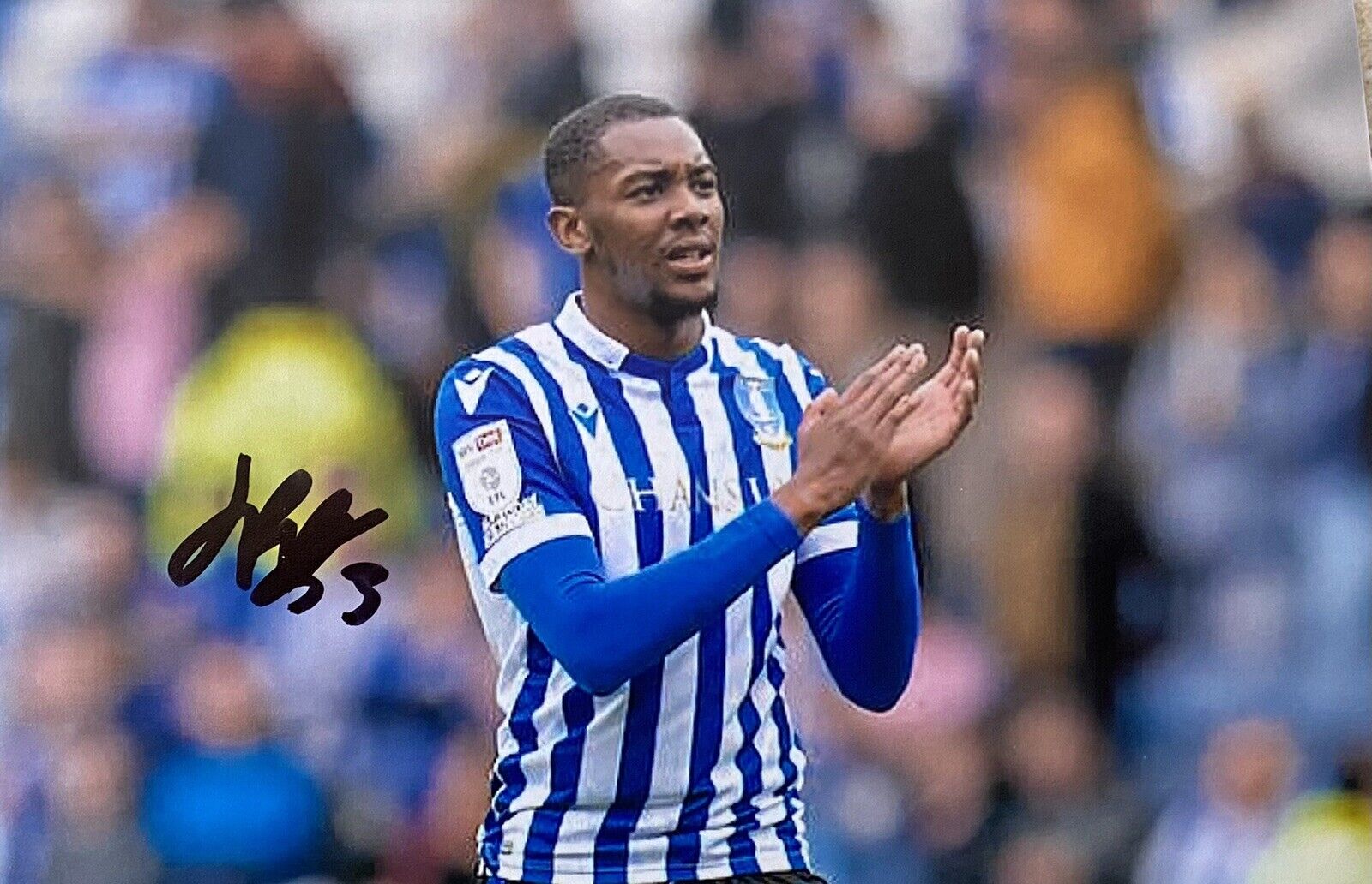 Jayden Brown Genuine Hand Signed Sheffield Wednesday 6X4 Photo Poster painting