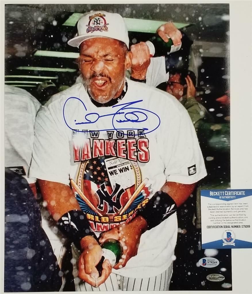 Cecil Fielder signed 11x14 Photo Poster painting #2 Detroit Tigers Autograph ~ Beckett BAS COA