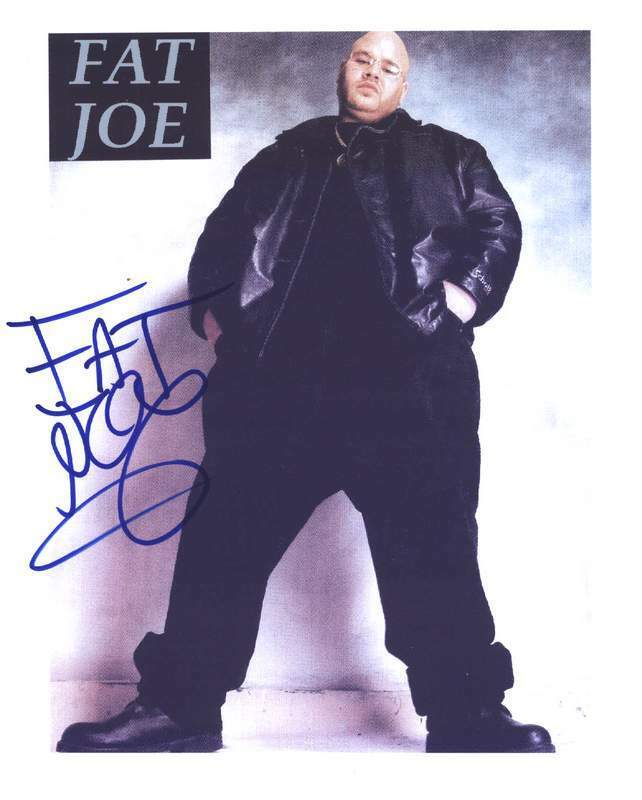 Terror Squad Fat Joe signed rap 8x10 Photo Poster painting W/Certificate Autographed (A0314)