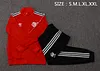 2025/2026 Flamengo Long Pull Training Suit Red Football Shirt 1:1 Thai Quality
