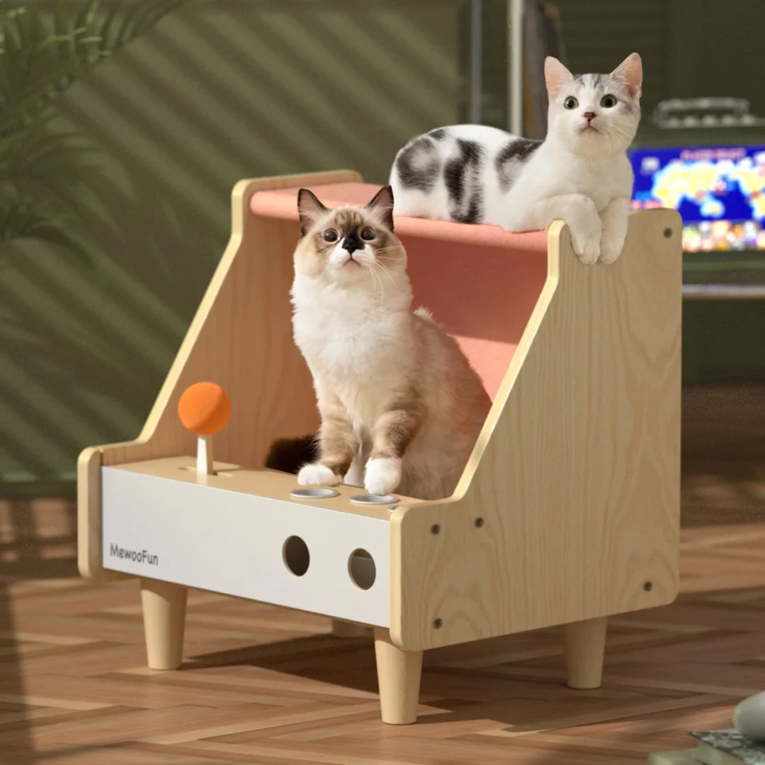 Game Machine Style Cat House Mewoofun mewoofun