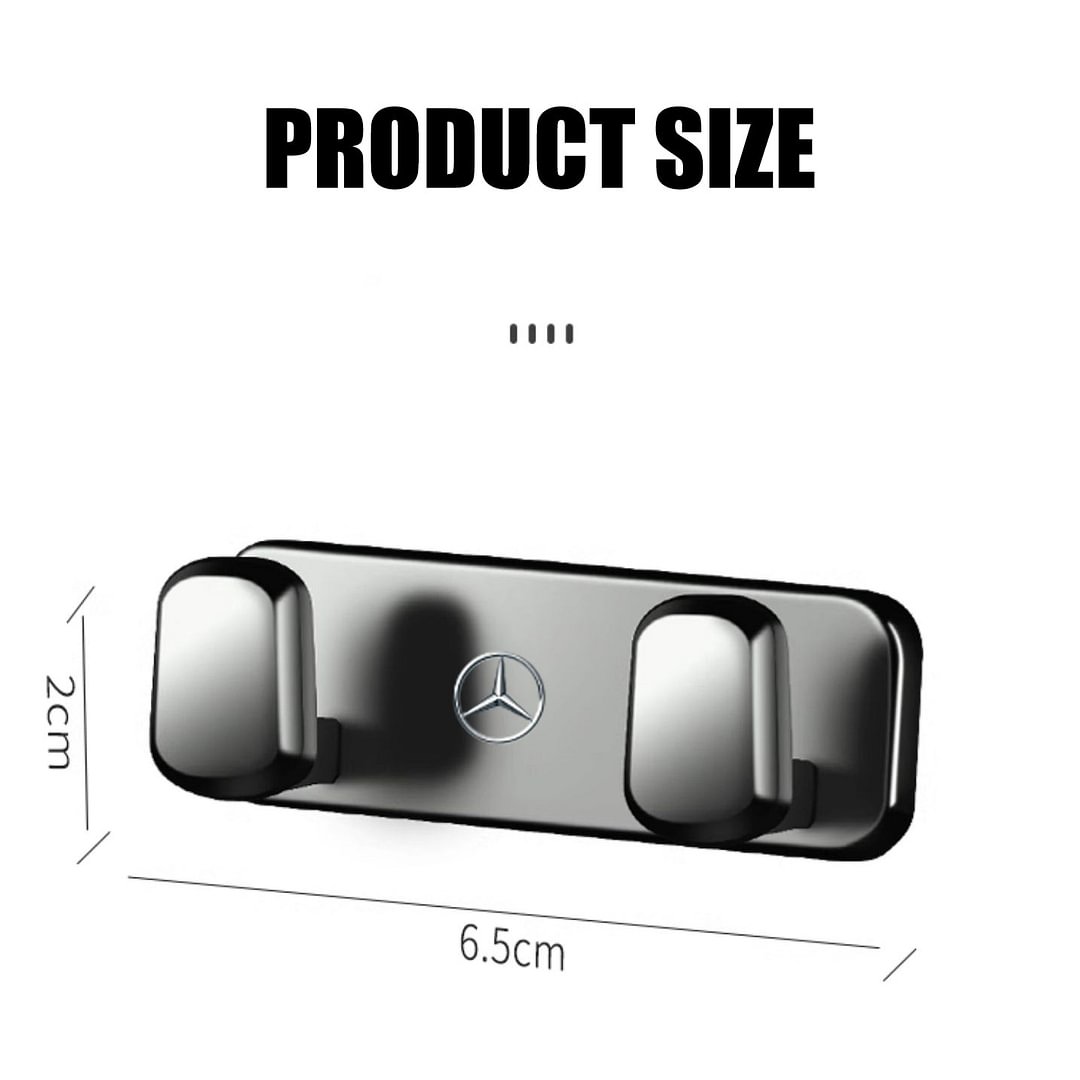 Car Multi-Functional Metal Double Hook (2PCS)