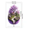 Landscape Leaf Silhouette-11CT Stamped Cross Stitch 40*70cm(Big Size) tapestrymarket