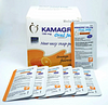 KAMAGRA [50 comprimidos x 100 mg] Os comprimidos de gelatina com sabor a laranja têm a melhor composição.