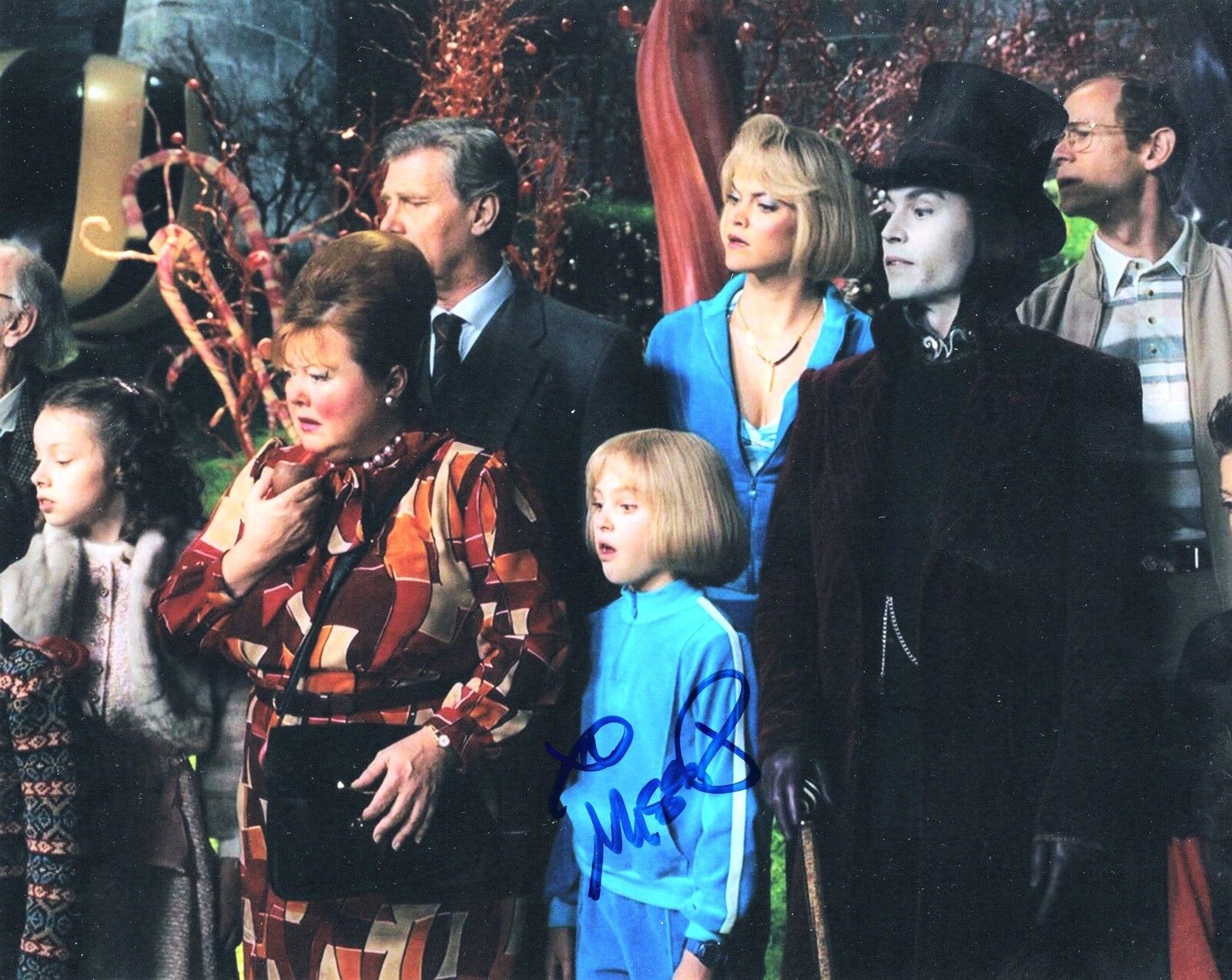 Missi Pyle signed 8x10 Photo Poster painting w/COA Charlie and the Chocolate Factory Movie