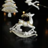 Christmas's Tree Fairy Elk Hanging Decor Ball