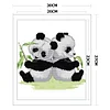 Stamped Cross Stitch-Panda(30x27CM)