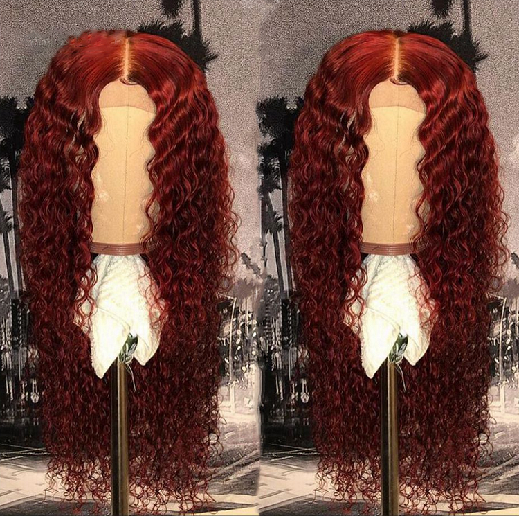2023 Reddish Brazilian Virgin Hair Wig
