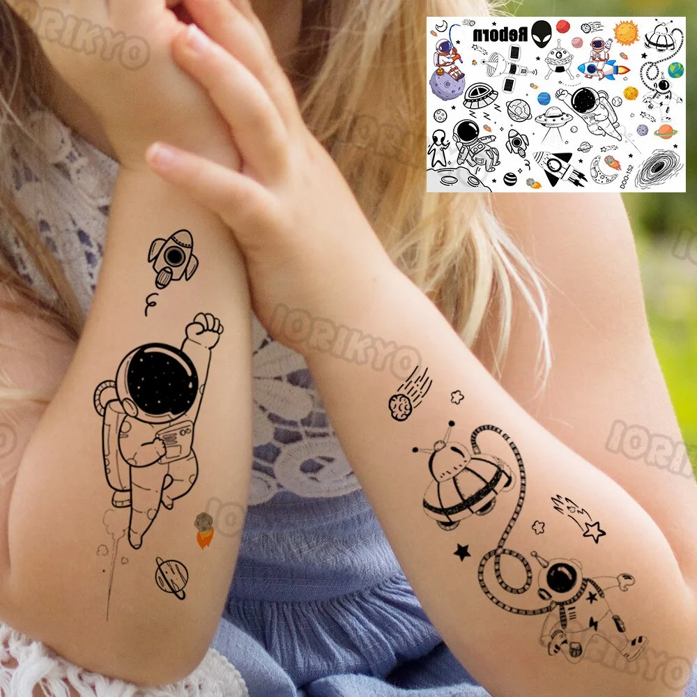 Roaring T-Rex Temporary Tattoo For Kids Boy Son Girls Fake Dinosaur Tattoo Sticker Cartoon Egg Tiny Tatoos Toddler Hands Arm