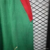 2026 Player Version Morocco Green with Red Side Panels Shorts
