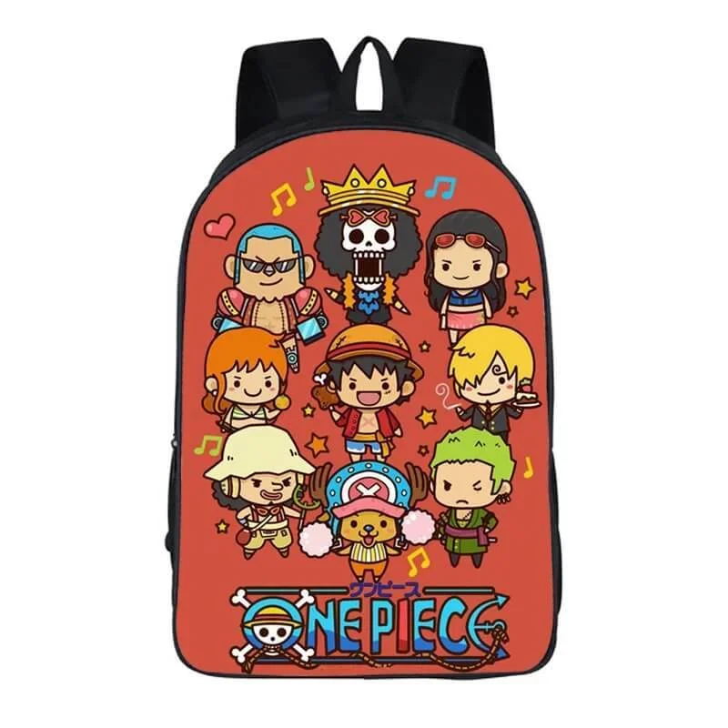 Buzzdaisy One Piece Monkey D. Luffy #1 Cosplay Backpack School Notebook Bag