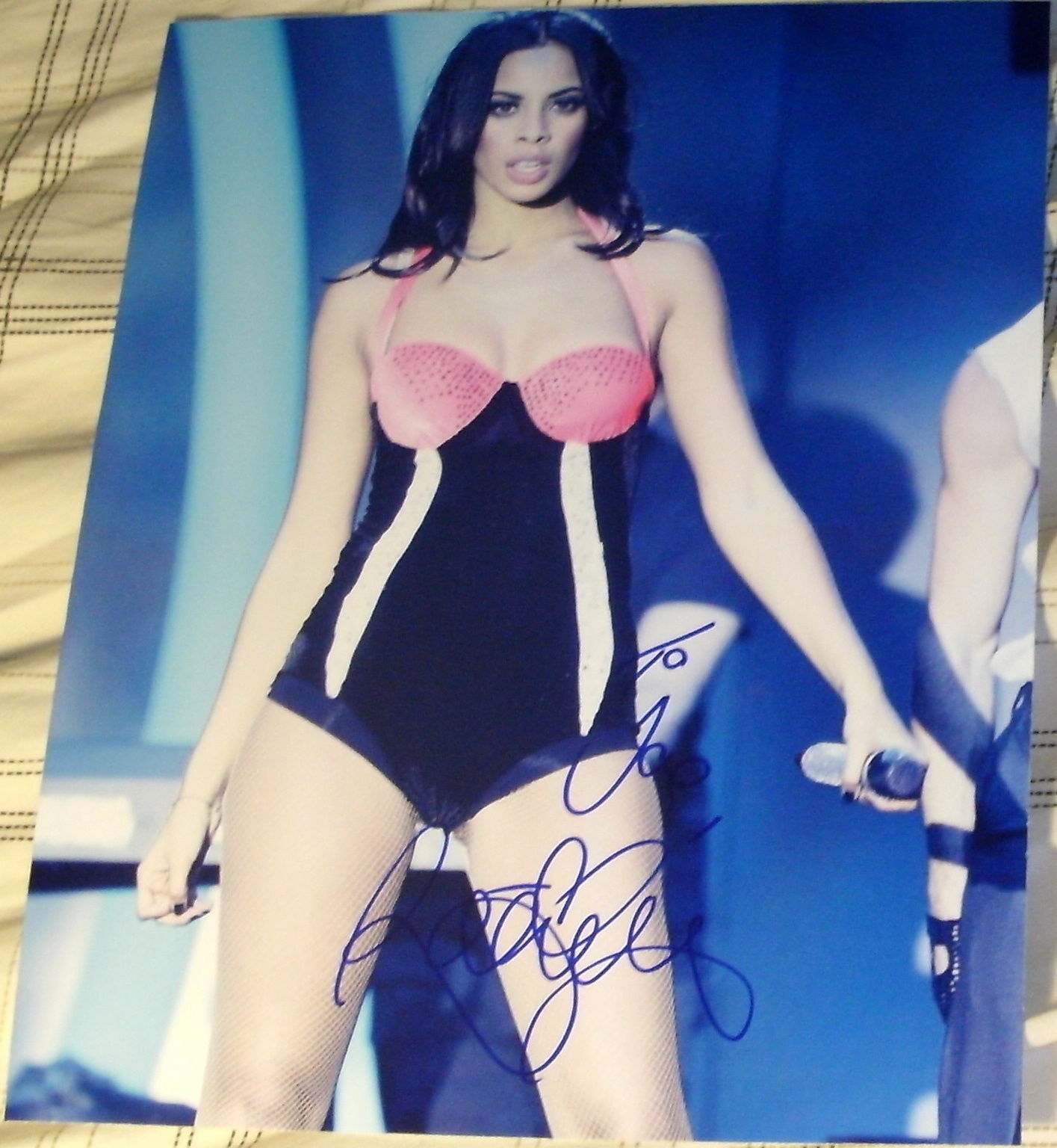 ROCHELLE WISEMAN SIGNED AUTOGRAPH THE SATURDAYS