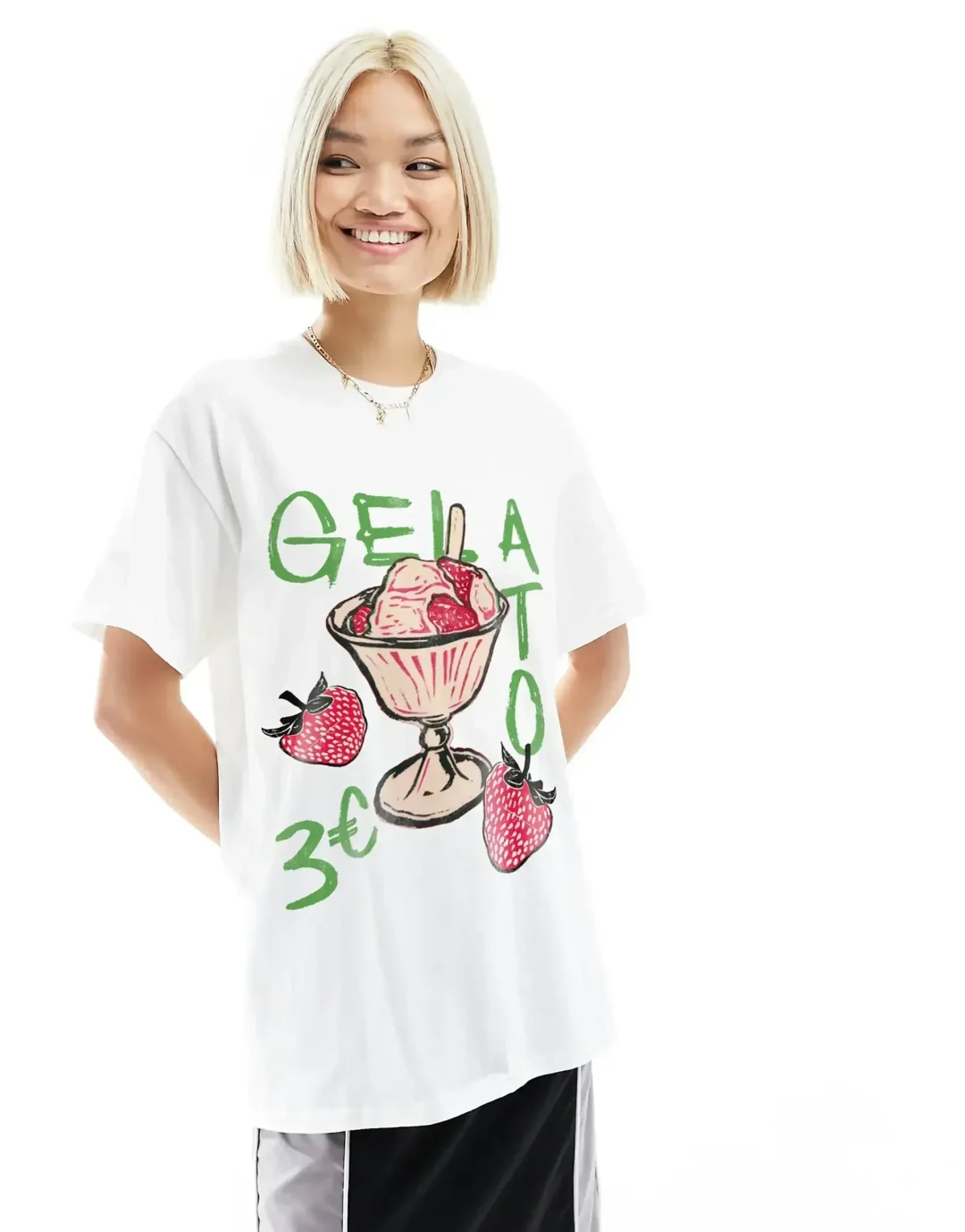 Aonga Harajuku Gothic Cute Petal Graphic T Shirts Autumn Streetwear Oversized Long sleeves Clothes Grunge Y2k Tops Goth Women Clothing 0429 aonga