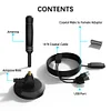 Digital TV Antenna Indoor TV Antenna High Gain Amplified HDTV Antenna (10m)