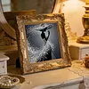 Pearl Lady Silhouette 5D DIY Diamond Art Painting Kit Partial Drill 30x30cm