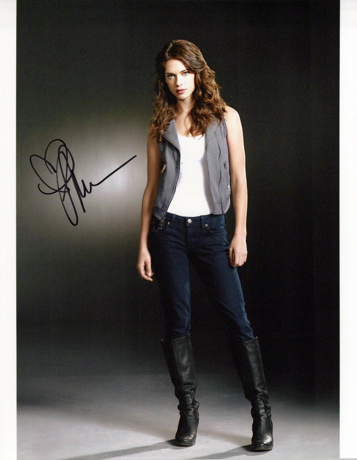 Lyndsy Fonseca Nikita autographed Photo Poster painting signed 8X10 #1 Alex