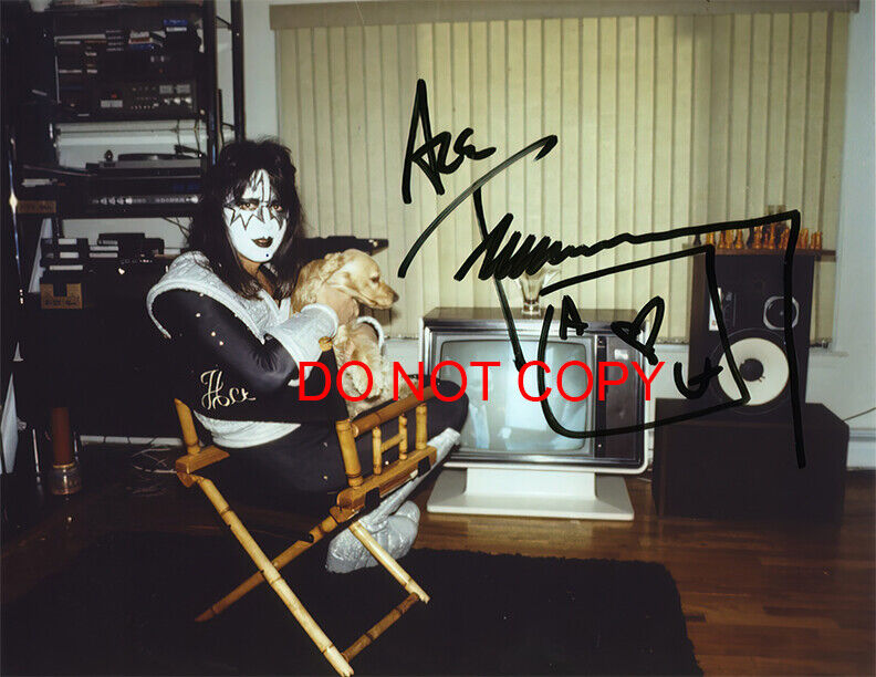 Ace Frehley - Autographed Signed 8x10 Photo Poster painting (Kiss) Reprint