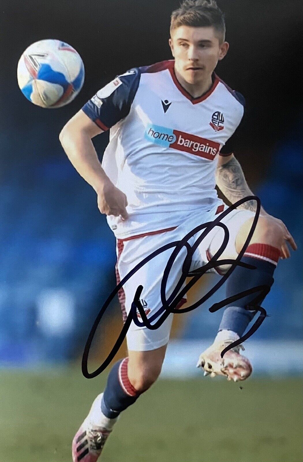 Declan John Genuine Hand Signed Bolton Wanderers 6X4 Photo Poster painting 2
