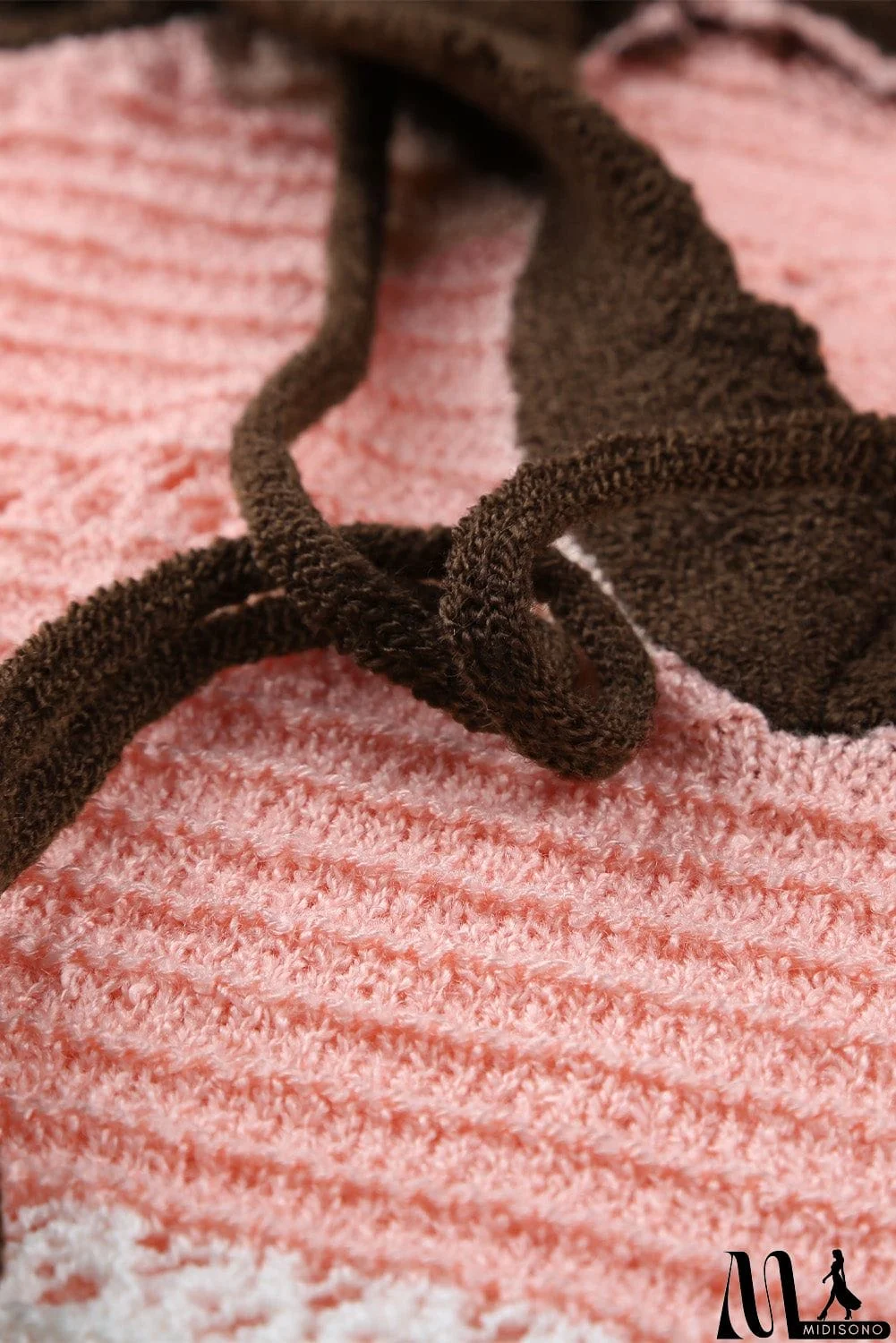 MidiSono - Classic Beach Bonfire Knitted Hoodie