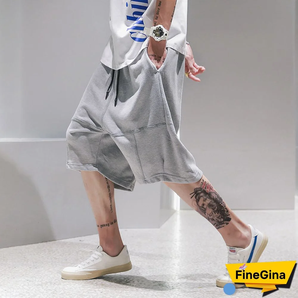 Mens Casual Hip-Hop Shorts