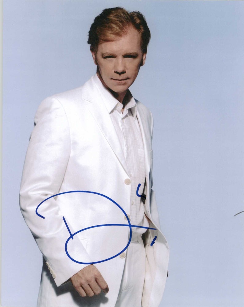 David Caruso Signed Autographed CSI