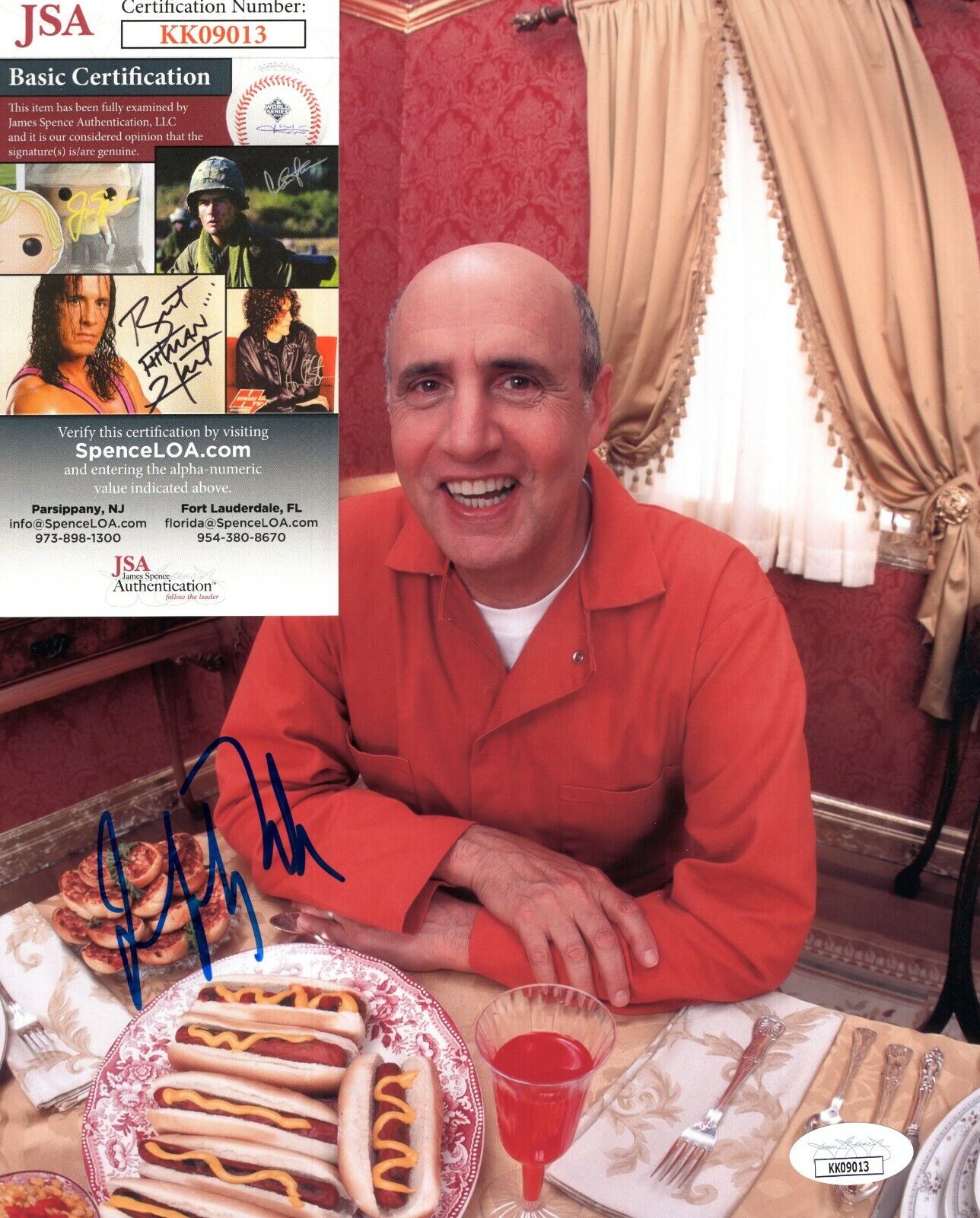 Jeffrey Tambor Arrested Development Actor Hand Signed Autograph 8x10 Photo Poster painting JSA