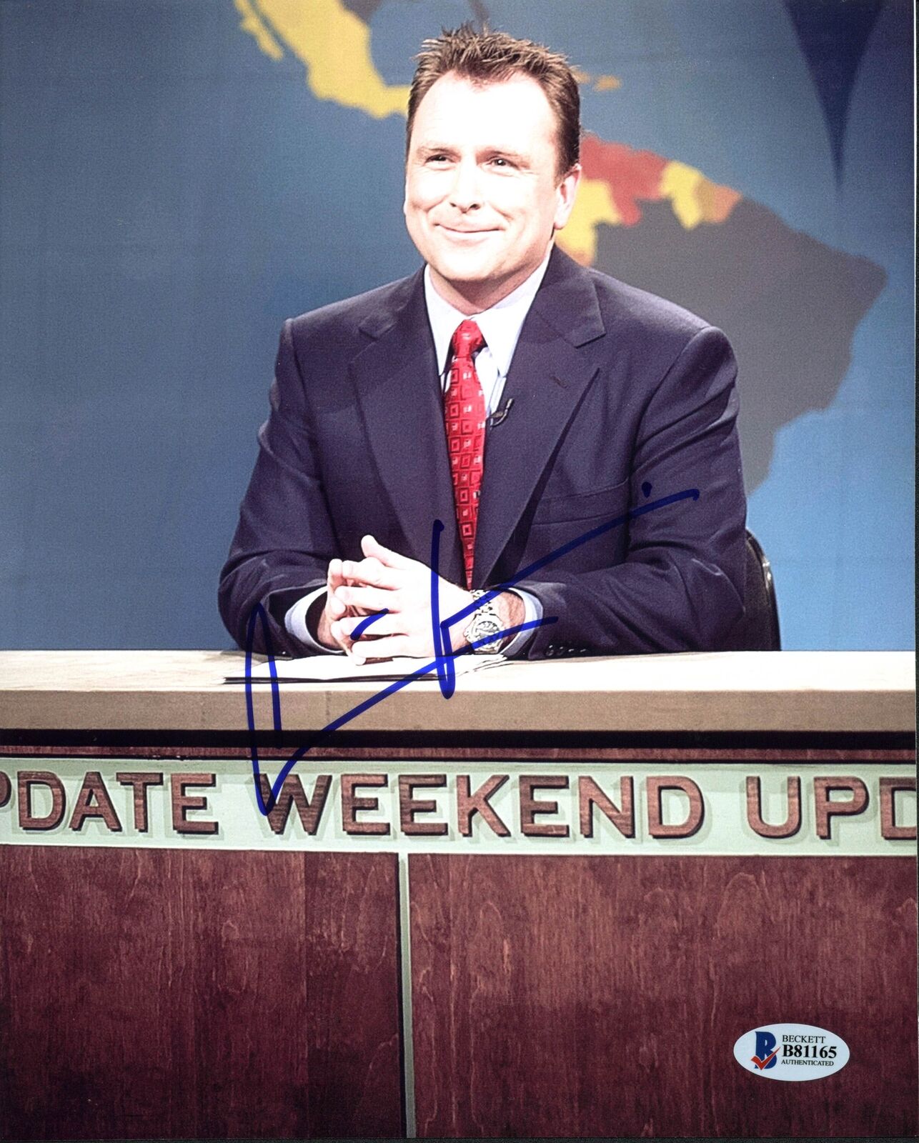 Colin Quinn Weekend Update SNL Authentic Signed 8X10 Photo Poster painting BAS #B81165