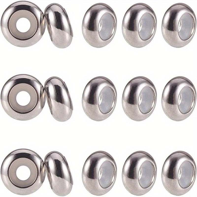 A Pack Of 30 Diameter 8mm Plastic Resin Geometric Pendant