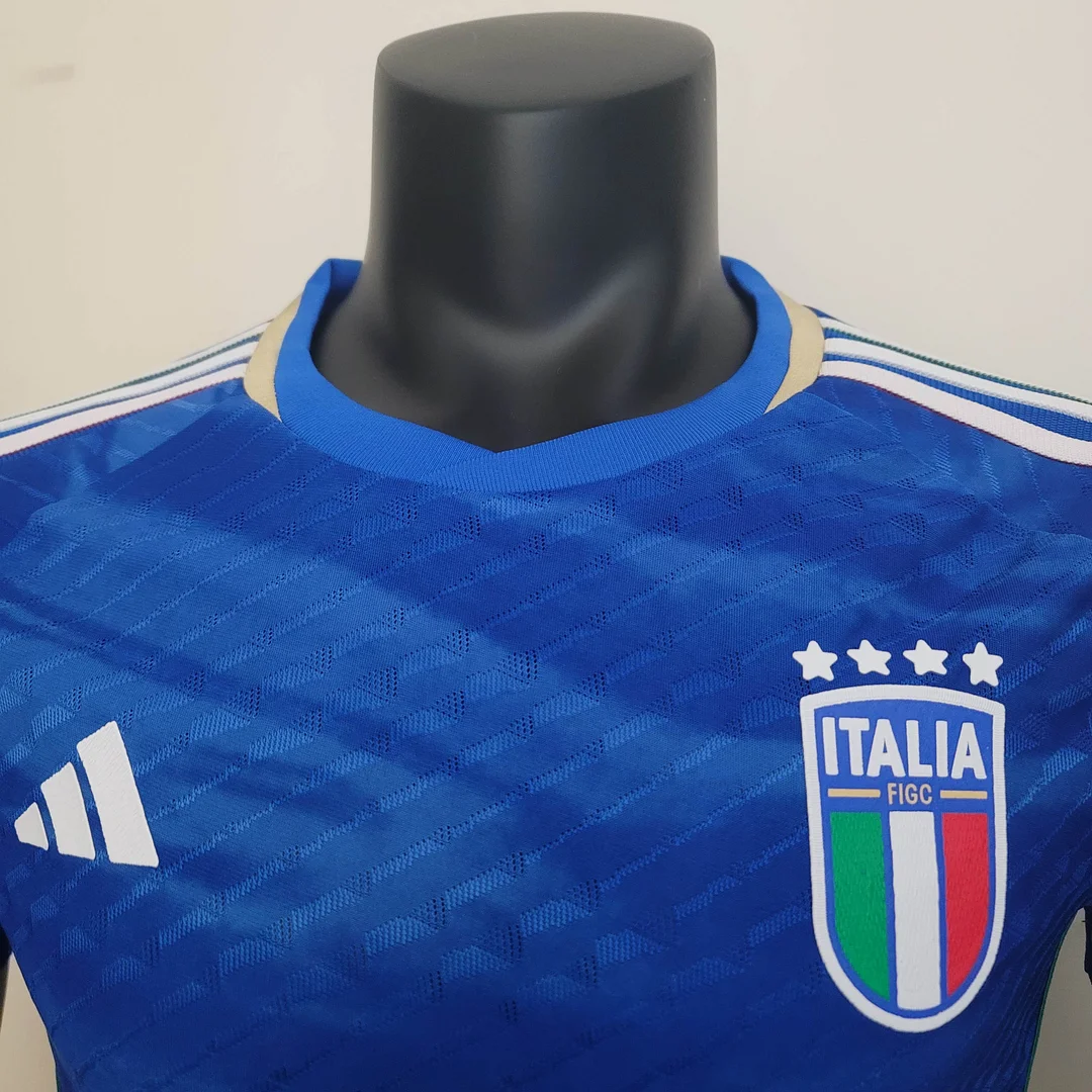 2023 Player Version Italy Home Soccer Shirt