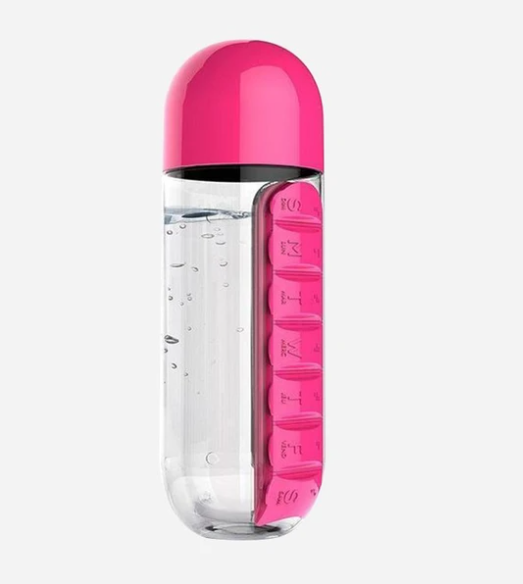 Loveyoufancy Loveyoufancy 1pc Multifunction Random Color Water Bottle