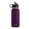 40oz Insulated Cup Mug Straw Lid Stainless Steel Thermos Water Bottle Wide Mouth