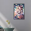 (40*60cm)Lollipop Bunny Girl - Round Partial AB Drill Diamond Painting
