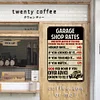 Garage Shop Rates - Vintage Metal Signs - 20*30cm/30*40cm - Warning