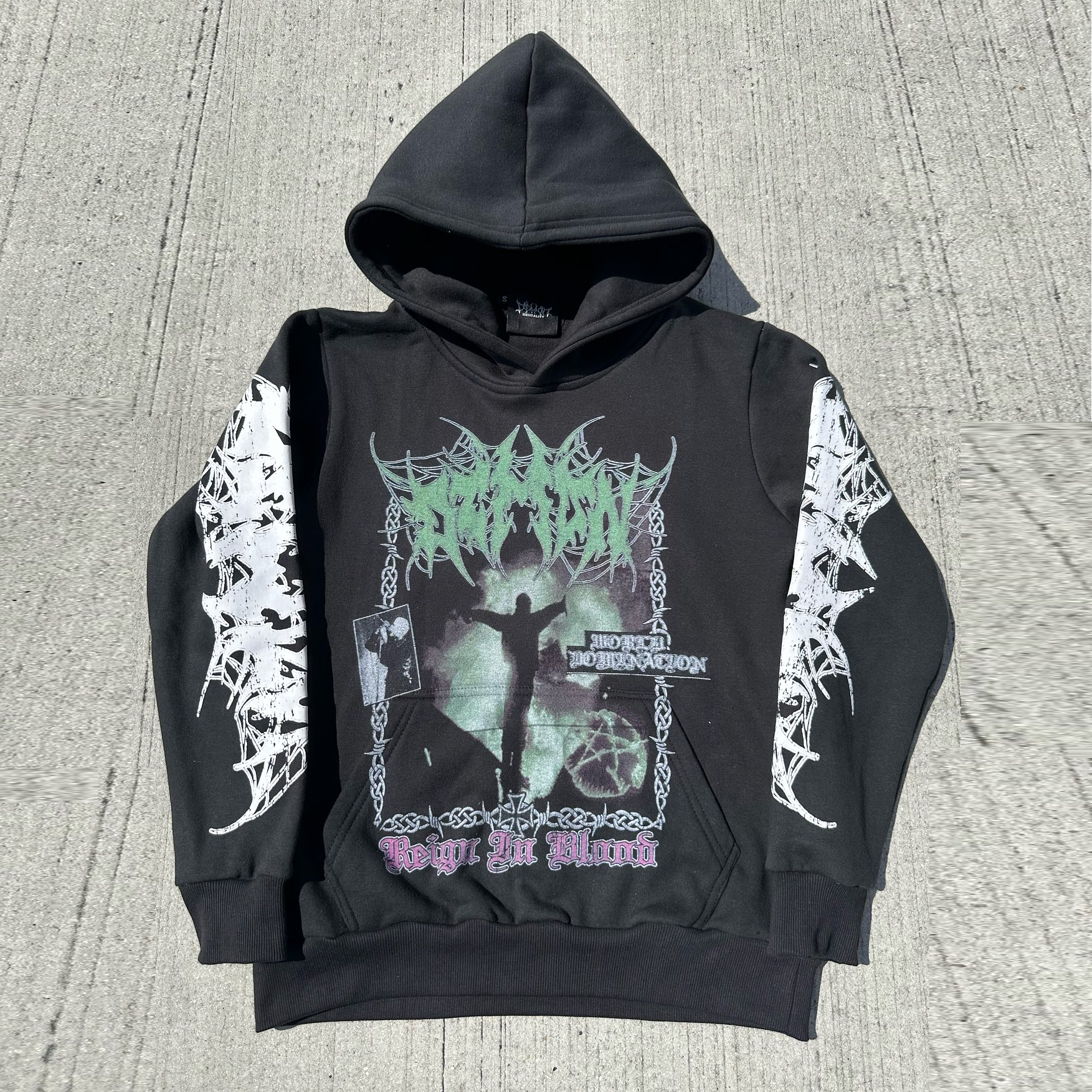 World Domination Print Hoodie