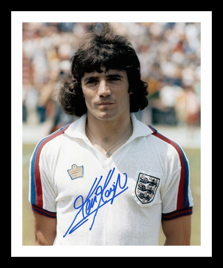 Kevin Keegan - England Autographed Signed & Framed Photo Poster painting