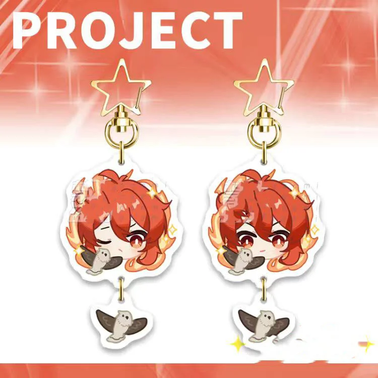 Genshin Toys Characters Keychain