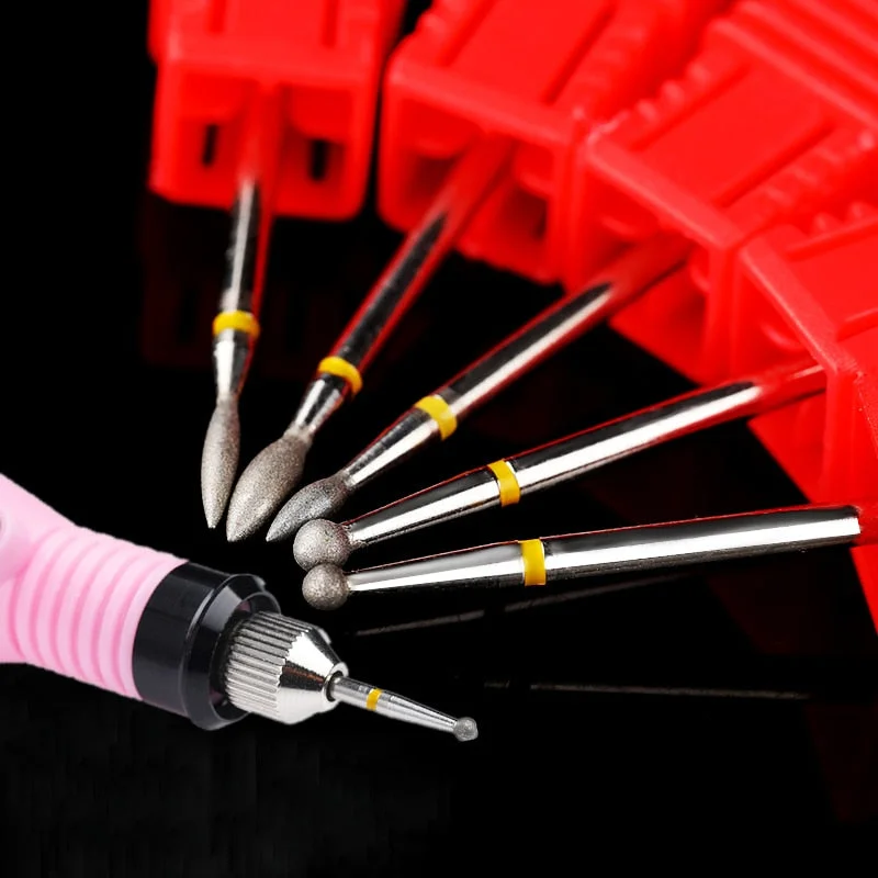 PICT YOU Carbite Head Nail Drill Bits Nail Art Tools Polishing Sanding Gel Nail Polish Nail File for Machine Pedicure Manicure-Nail Inspo