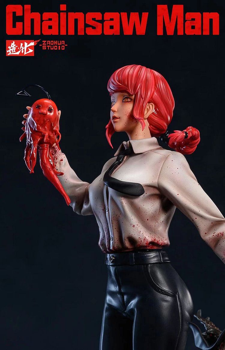 makima figure chainsaw man resin statues go studio