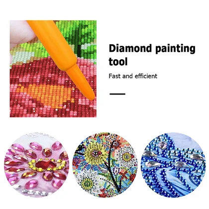 Diamond Painting Tool Kit 5D Point Drill Pen With Light LED