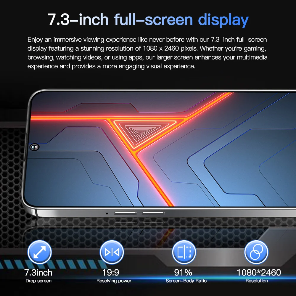 Povo5pro6.53 inch Android smartphone