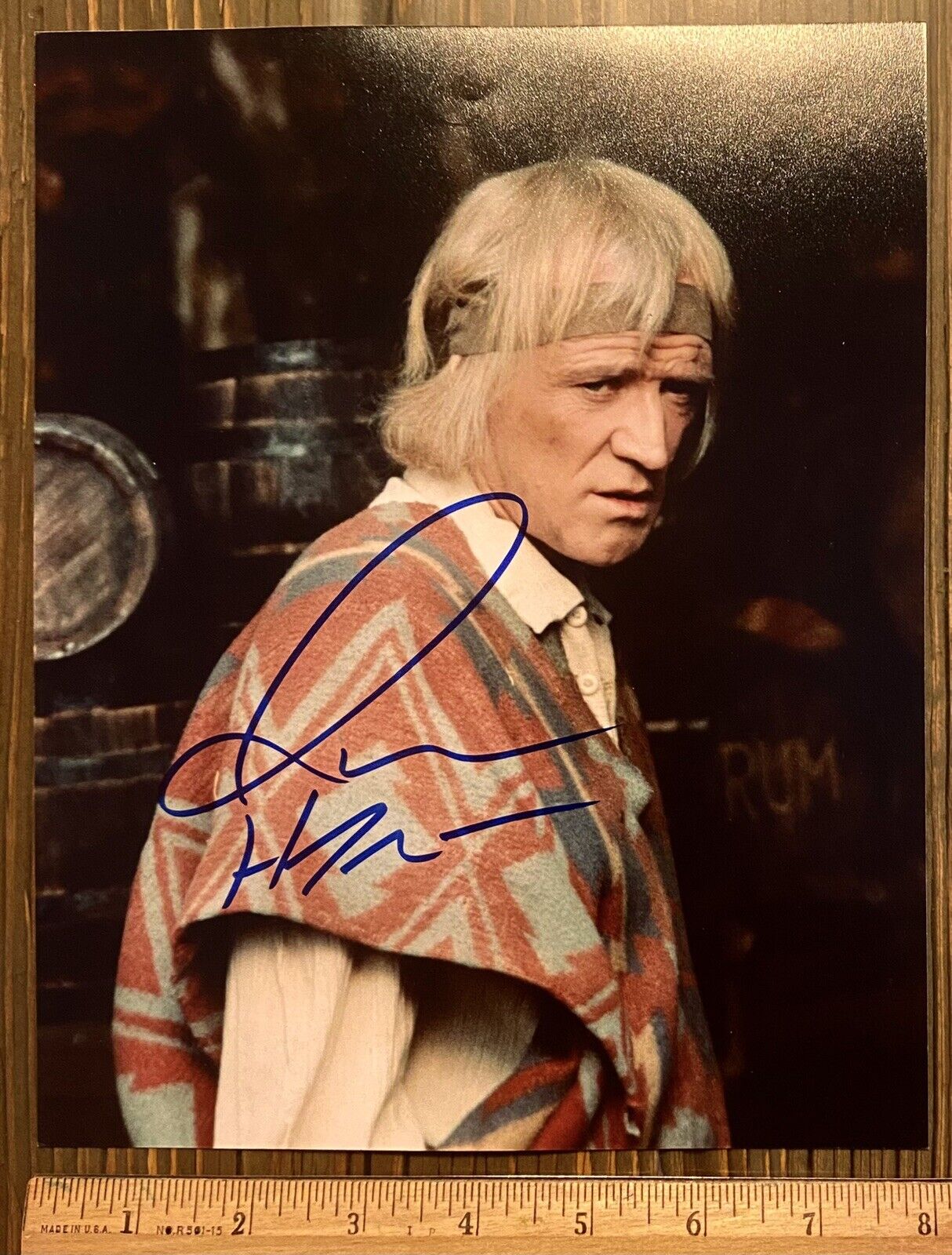 Richard Harris Signed Return Of A Man Called Horse 8x10 Autograph Oscar Winner