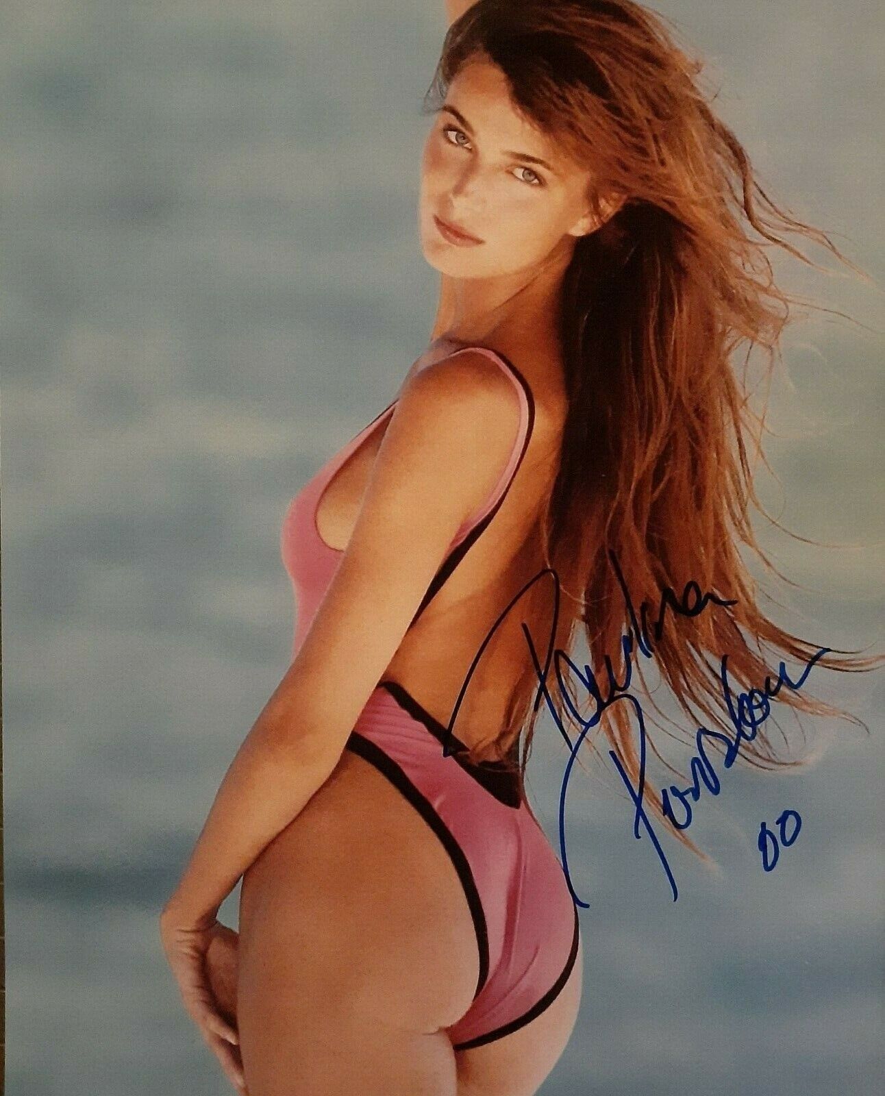 Paulina Porizkova signed 8x10