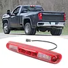 Third 3rd Brake Light 25890530 LED High Mount Stop Light for Chevy for GMC Sierra 1500 2500 3500 HD 2007-2013 Rear Center Cab Roof Tail Cargo Lamp