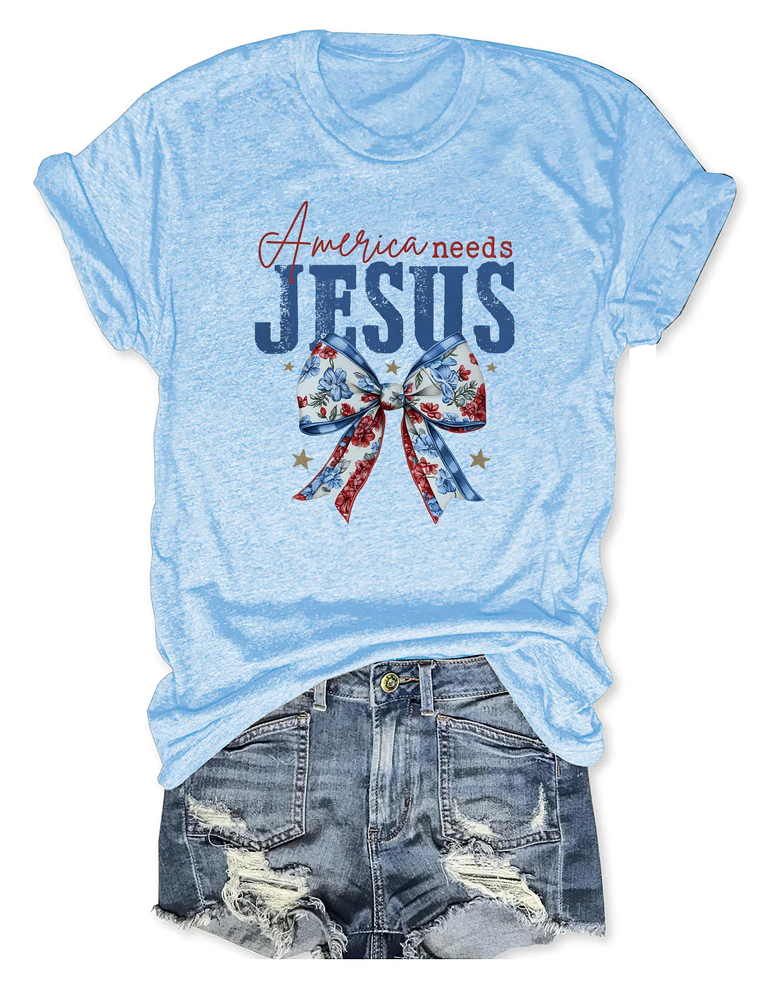 America Needs Jesus T-shirt