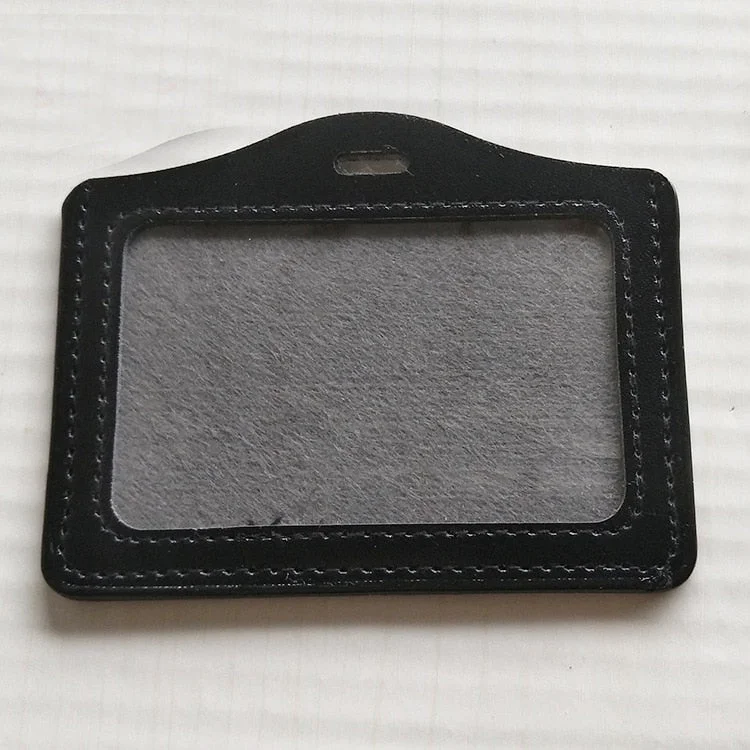 New Candy Color Card Holder Protect Cover Case Business Credit Card Work ID Card Badge Holder Office Supplies