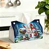 Large Size DIY Joy To The World Diamond Painting Tissue Box