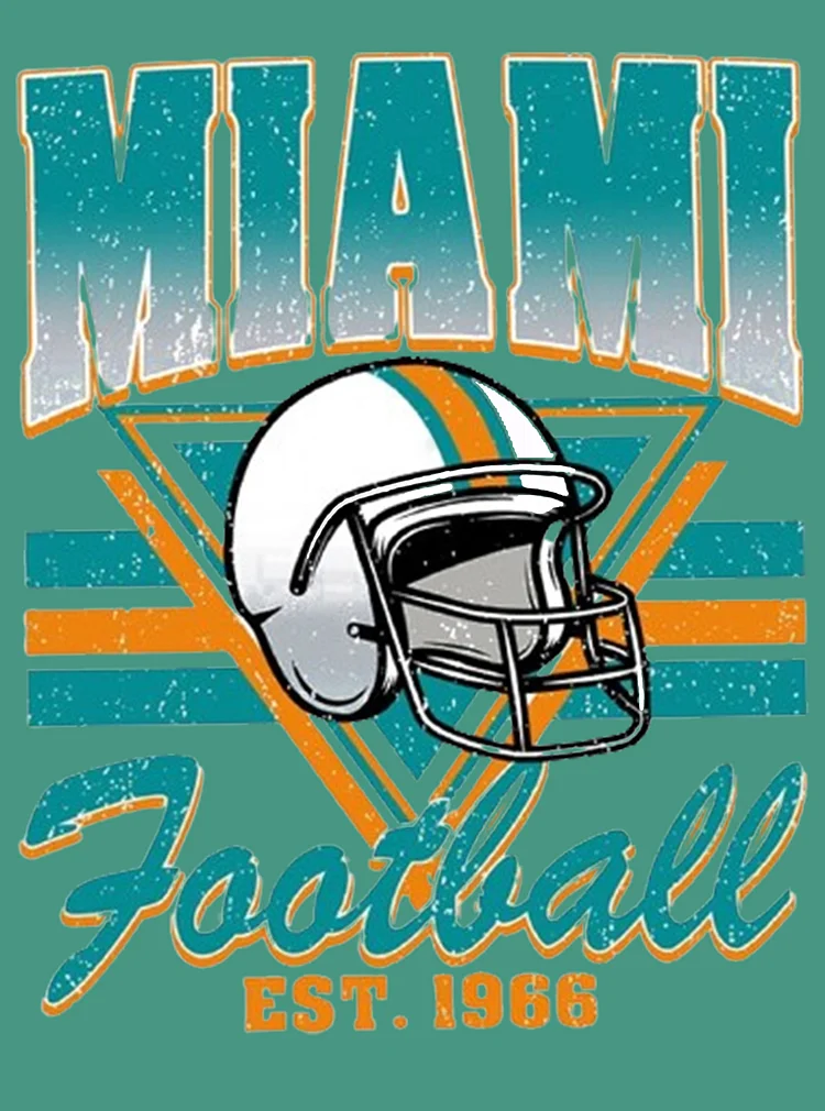 Miami Football Blanket, Miami Fan Gift | BKKid727